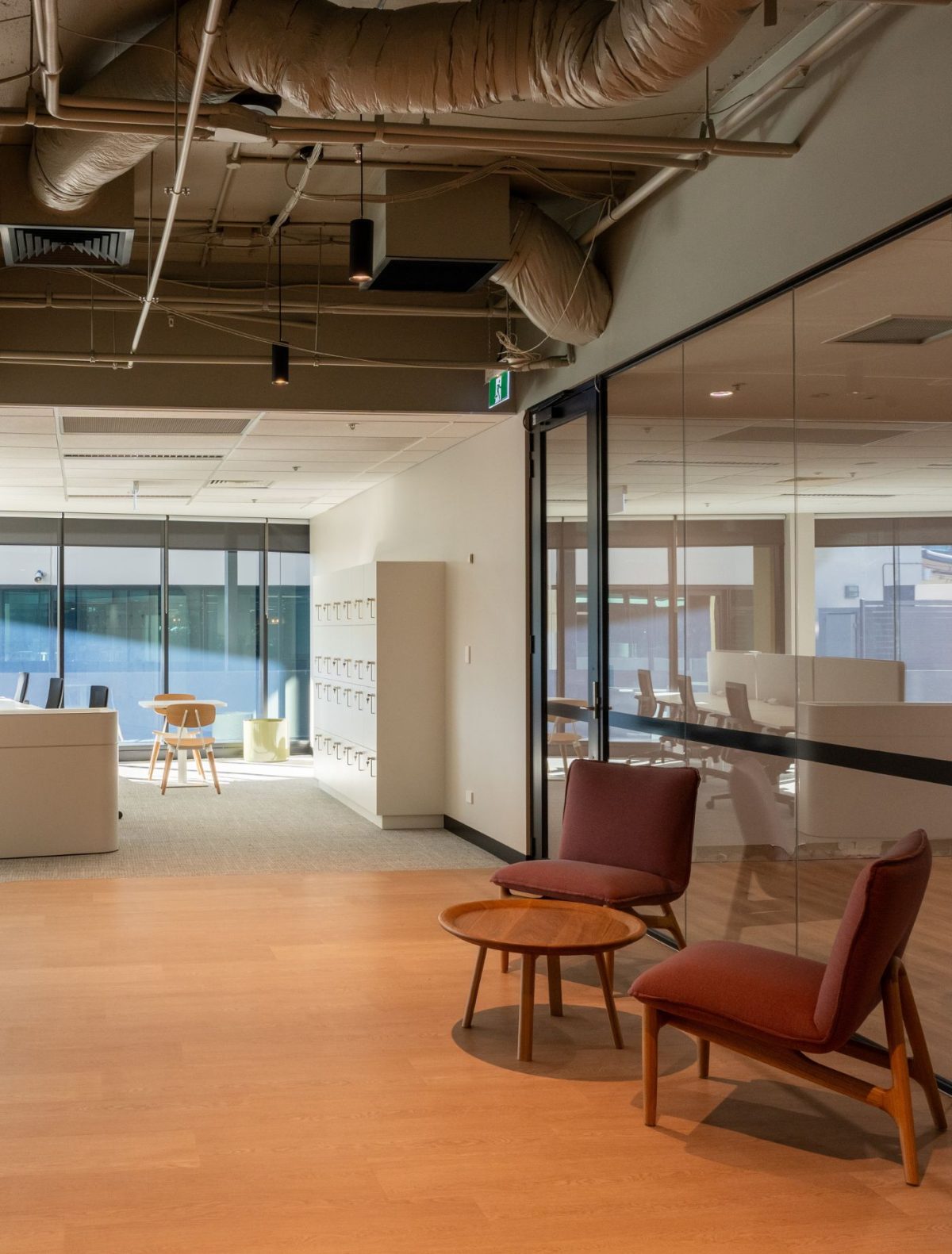 gasworks office waiting area